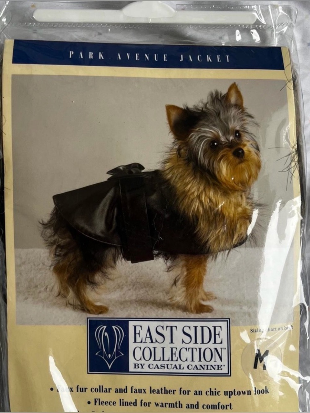 Casual Canine Park Avenue Jacket - Black